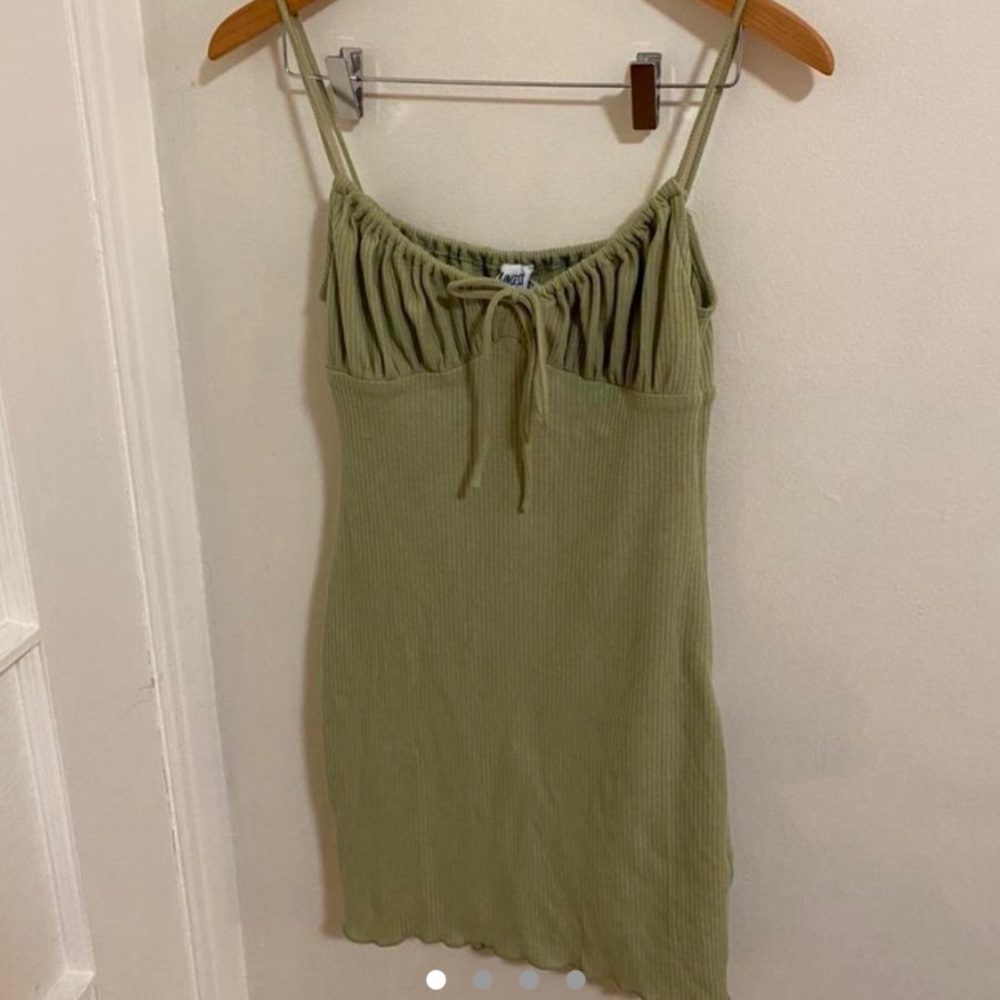 Princess polly sage slow dancing dress